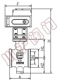 電動V型調(diào)節(jié)球閥 結(jié)構圖